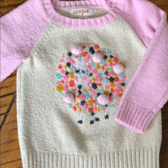Cat & Jack Sweater Set 12-18 Months - Picture 5 of 7